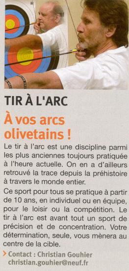 Article  Oh OLIVET Juin 2010